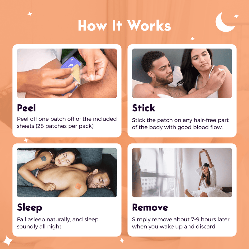 Melatonin - Free Sleep Patch - Klova